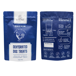 Pochette Doypack Stratifiée Mylar avec Logo Personnalisé, Scellée à Chaud, Qualité Alimentaire, pour Aliments pour Chiens et Chats, Lait et Sucre pour Animaux, Emballage Plastique, Toutes Quantités Acceptées - Product Image 4