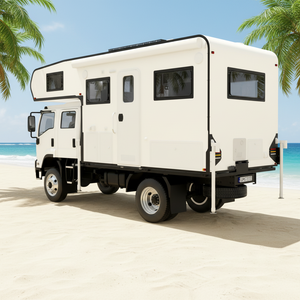 Nouvelle Arrivée 2026 – <span class=keywords><strong>Caravane</strong></span>-Camping-Car Moderne 4 Personnes en Fibre de Verre Grande Capacité avec Salle de Bain Intégrée, Vente Directe Usine - Product Image 1
