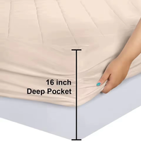 Protège-matelas imperméable de qualité supérieure avec quatre couches de protection Couvre-lit super doux, confortable et respirant, lavable en machine