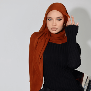 Hot Selling Lightweight Modal Hijab <b>Scarf</b> Soft Breathable Customized Plain Rayon Color Premium Modal Material <b>for</b> Muslim <b>Women</b> - Product Image 2