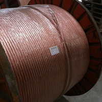 Fil torsadé en acier cuivré CCS 19*2,52 mm, 40 % IACS, pour protection contre la foudre, fourni directement par l'usine