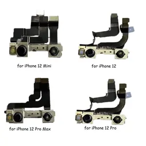 经过测试的原装手机摄像头配件，用于iPhone 12 Mini Pro Max前置摄像头Flex，带传感器接近柔性电缆