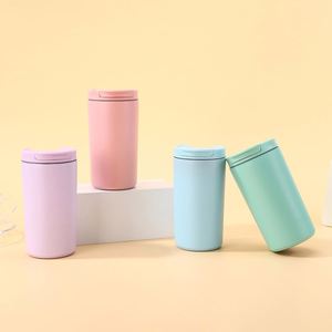 New 304 Stainless Steel <b>Insulated</b> <b>Cup</b> Mini Portable Pocket Size High Appearance Travel Mug Double Wall Vacuum Coffee Tumbler - Product Image 1