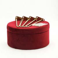 Nicehstex — meuble pliant personnalisé, tabouret rond de maquillage, pouf en velours rose, fauteuil à pochettes moderne, vente en gros