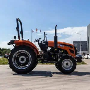 Mesin Pertanian Mini Power Tractor 30HP 60HP 100HP 120HP Peralatan Pertanian dengan Layanan Terbaik