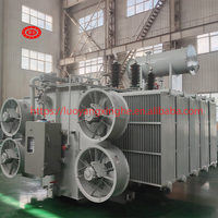 Transformateur Flyback Triphasé Haute Tension 70 MVA 90 MVA 69 kV à 13,8 kV Transformateur de Distribution Immergé dans l'Huile IEC60076