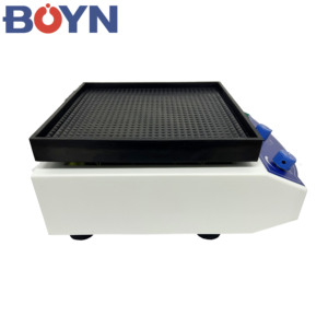Coctelera orbital decolorante multifuncional con placa de goma en forma de molde natural eléctrico de laboratorio con botella de batido - Product Image 2