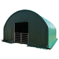 Fournisseurs chinois de tentes d'abri pour animaux en tissu PVC avec structure métallique pour bétail/vaches/poulets/chevaux/chèvres - Taille et couleur personnalisables