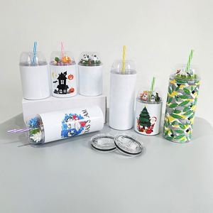 Custom LogoFigures Lid Replacement Diy Topper Tumblers With Dome Straw Lids - Product Image 2