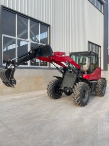 รถตักหน้าขนาดเล็ก 4WD ใช้เครื่องยนต์ดีเซล บำรุงรักษาง่าย โครงสร้างกะทัดรัด - Product Image 4