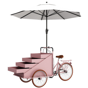Camion de vente de nourriture mobile, chariot à glace pour festivals saisonniers, carnavals scolaires, ventes de boissons en plein air, rangement polyvalent - Product Image 1