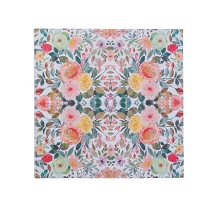 Floral Printed Paper Napkins 330mmx330mm Disposable For Wedding Party <b>Decoration</b> - Product Image 5