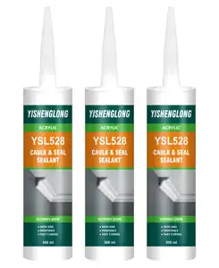YiSLON High Quality Water Based Acrylic Selant Paintable Sealant For Sale