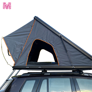 <span class=keywords><strong>Tenda</strong></span> da Tetto Auto Triangolare con Chiusura di Sicurezza a Apertura Rapida, Tessuto Oxford 420D Impermeabile PU2000 - Product Image 1