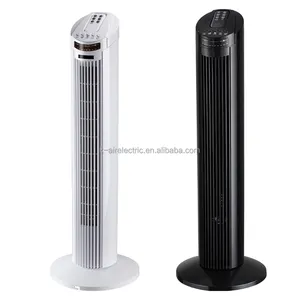 Portable bladeless ventilation electric cooling radiator tower fan for household