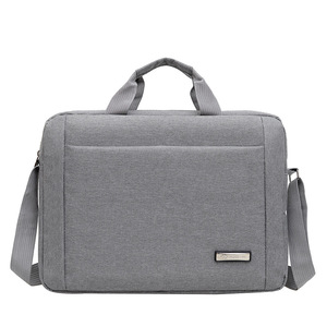 Sac pour ordinateur portable unisexe multi-poches en nylon imperméable avec fermeture éclair, étui de protection portable en tissu Oxford pour voyage et école, vente en gros - Product Image 4