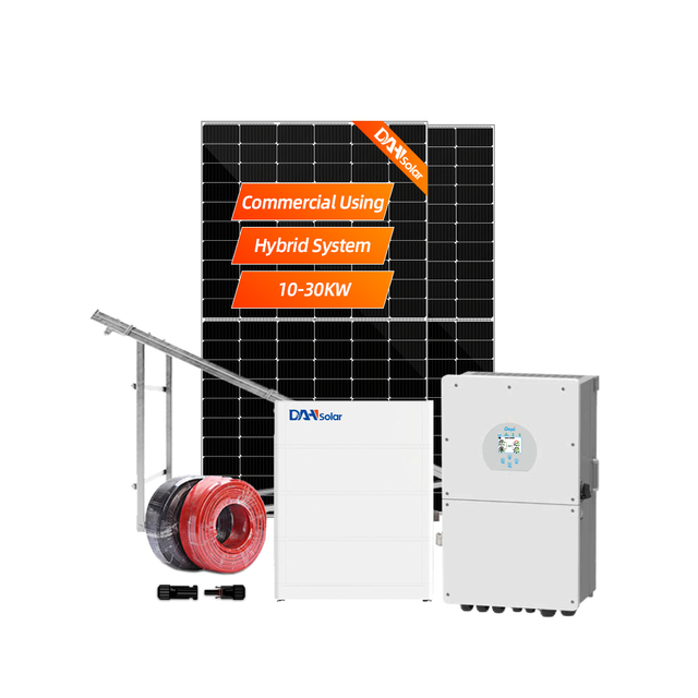 Solar Power System Home Solar System 10KW 15KW 20KW 25KW 30KW Off Grid Hybrid Solar Energy System