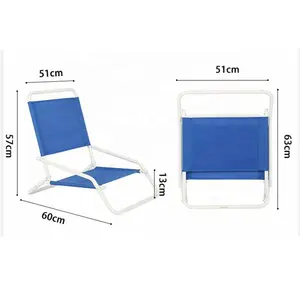 Tragbarer klappbarer Metalls chlaf stuhl, bequemer klappbarer und entspannender Campings tuhl