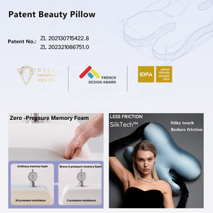 Bộ nhớ bọt chống nhăn & chống lão hóa gối trở lại giấc ngủ đào tạo & cổ hỗ trợ vẻ đẹp ngủ gối - Product Image 2