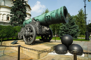 รูปปั้นบรอนซ์รูปปืนใหญ่โลหะขนาดใหญ่อาวุธโบราณรูปปั้นบรอนซ์ - Product Image 3