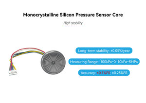 High Stability Monocrystalline Silicon <strong>Full</strong> <strong>Scale</strong> <strong>Output</strong> 40-120mv Pressure Sensor Core - Product Image 2