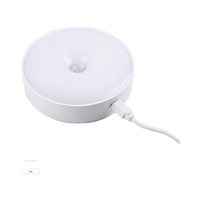 GL-3C GUANGLI saklar sabuk Sensor tiga warna lampu malam Led tubuh manusia cerdas isi ulang