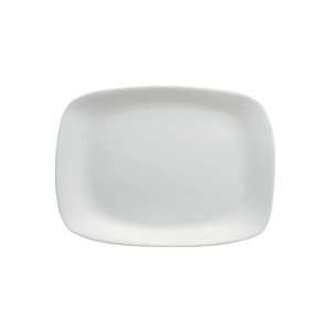 Plateau de service rectangulaire Parma 18 × 21 cm en verre blanc Bormioli Rocco - Product Image 1