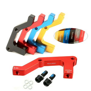 Adaptador de Suporte para Freio a Disco de Bicicleta MTB IS-PM 85mm, Conjunto Dianteiro e Traseiro, Suporte de Rotor de Alumínio com Parafusos, para Competição e Treinamento - Product Image 1