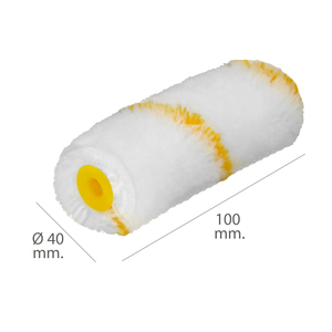Rullo di ricarica in poliammide per smalto acrilico 100 mm (10 unità) - Product Image 2