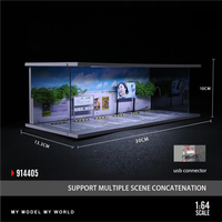 1: 64 Seaside Summer Cool Graffiti Theme Series Light Edition Scene Model