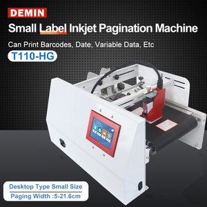 Impresora de inyección de tinta automática Demin, Página de etiquetas pequeñas, resolución de 600dpi, conformidad certificada para codificación de paginación de facturas, codificación de Fecha - Product Image 2