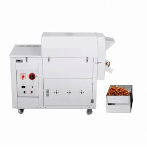 Machine à torréfier les graines de soja, de tournesol, de sésame et d'arachides, et équipement de friture pour châtaignes, 18-20 tr/min, 4200W, 220V/12V, Garantie 1 an - Product Image 6
