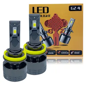 Hight Quality GZ-4 Canbus Led Headlight 3570 Chip H4 H7 9006 9005 High Low Beam 300W 16000LM Ip68 6000K Car Light