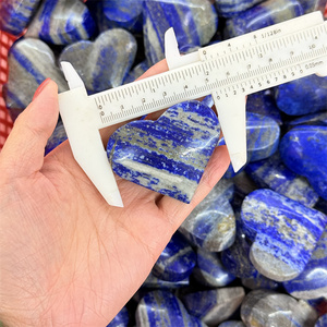 Nhà Máy Pha Lê Đá Khắc Trang Trí Chữa Bệnh Đá Quý <span class=keywords><strong>Lapis</strong></span> <span class=keywords><strong>Lazuli</strong></span> Trái Tim Đá Để Bán - Product Image 4