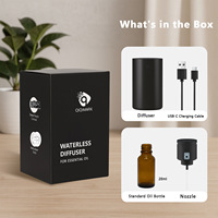 Diffuseur d'arômes sans eau à piles pour voiture et maison, distributeur de parfum intelligent automatique 20ML avec fonction de minuterie pour grille d'aération de voiture