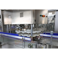 Machine de remplissage automatique de canettes de boissons gazeuses |   Remplisseur de liquides pour boîtes en aluminium/étain