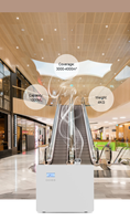 Diffuseur de parfum de lobby d'hôtel commercial 1000ml diffuseur d'arôme HVAC de grande capacité humidificateur de diffuseur d'aromathérapie Bluetooth