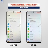 Layar LCD Premium Yezone untuk Huawei Honor X9D, Panel Digitizer Layar Sentuh, Perakitan Layar LCD X9D dengan Sidik Jari
