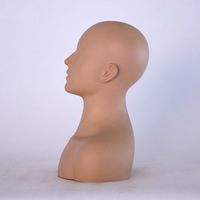 Tête de mannequin en silicone, douce pour la peau, pour massage esthétique et acupuncture, usage commercial, tête de simulation pour formation, 0,5 kg