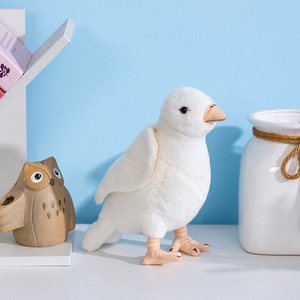 Juguetes de Peluche Realistas de Paloma, Muñecos de Peluche de Paloma de la Paz, Animales de Zoológico al por Mayor - Product Image 4