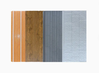 Panneaux de bardage en PU sculpté métallique, panneaux muraux extérieurs isolés et décoratifs en mousse de polyuréthane avec isolation