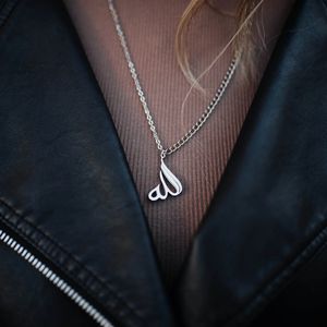 Acero inoxidable islámico oro musulmán <span class=keywords><strong>religión</strong></span> joyería gargantilla espíritu oración árabe Alá caligrafía colgante - Product Image 5