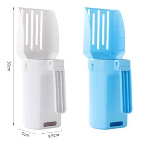 Taşınabilir 2 1 dayanıklı plastik çevre dostu büyük kapasiteli ayrılabilir çöp torbası entegre kendi çöp tenekesi kedi kumu getirmek - Product Image 5