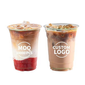 Gobelets en plastique jetables transparents en PET à paroi simple, ronds, pour boissons, 8oz 12oz 14oz 16oz 20oz 24oz 32oz - Product Image 2