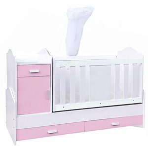 All'ingrosso blu <span class=keywords><strong>culla</strong></span> per bambini 3 In 1 multifunzionale <span class=keywords><strong>neonato</strong></span> <span class=keywords><strong>neonato</strong></span> cassetti letto letto per bambini Set - Product Image 3