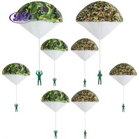 Lancer à la main Mini soldat Camouflage Parachute pour enfants jouets de plein air jeu éducatif volant Parachute Sport pour enfant jouets