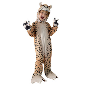 Disfraz de Leopardo para Niños, Traje de Cuerpo Entero para Halloween, Ropa para Actuaciones, Atuendo de Escenario para Niñas - Product Image 5