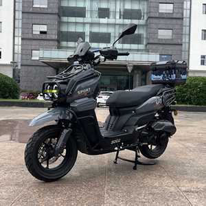 OTTC nouveau réservoir <span class=keywords><strong>scooter</strong></span> à essence <span class=keywords><strong>50cc</strong></span> avec moteur de refroidissement par <span class=keywords><strong>air</strong></span> 150cc avec boîte de livraison avec barre de protection - Product Image 6