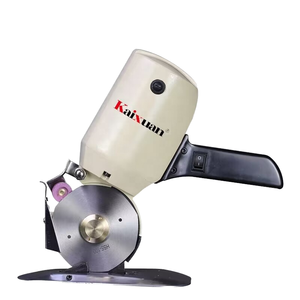 Máquina cortadora de cuchillos redondos Máquina cortadora de tela eléctrica de mano Tijeras de corte de ropa pequeñas - Product Image 2