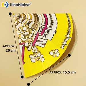 Bolsas <span class=keywords><strong>de</strong></span> Palomitas <span class=keywords><strong>de</strong></span> Maíz en Forma <span class=keywords><strong>de</strong></span> Cono Personalizadas, Conos <span class=keywords><strong>de</strong></span> Papel para Palomitas <span class=keywords><strong>de</strong></span> Maíz, Resistentes al Aceite, Desechables, para Envasado <span class=keywords><strong>de</strong></span> Snacks, Bolsas para Palomitas <span class=keywords><strong>de</strong></span> Maíz Caramelizadas - Product Image 6